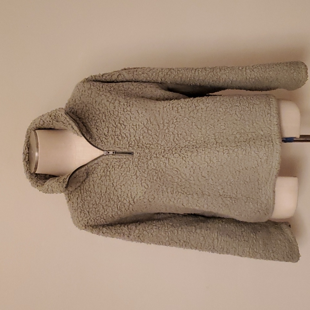 Thread & Supply cozy sherpa fleece 3/4 zip